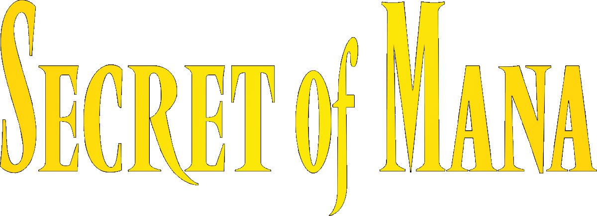 Secret of Mana logo for Super Nintendo